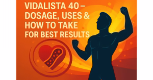 Vidalista 40 dosage, uses, and how to take for best results – ED treatment guide